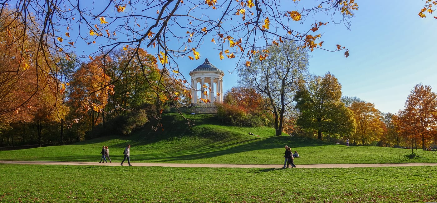 Laufrunde im Englischen Garten